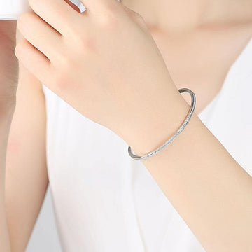 Exquisite New Trendy Round Bracelet Bangle For Women Adjustable Valentine's Day Gift - The Jewellery Supermarket